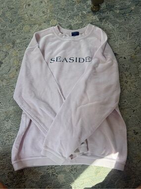 The Seaside Style pale pink crewneck sweatshirt
